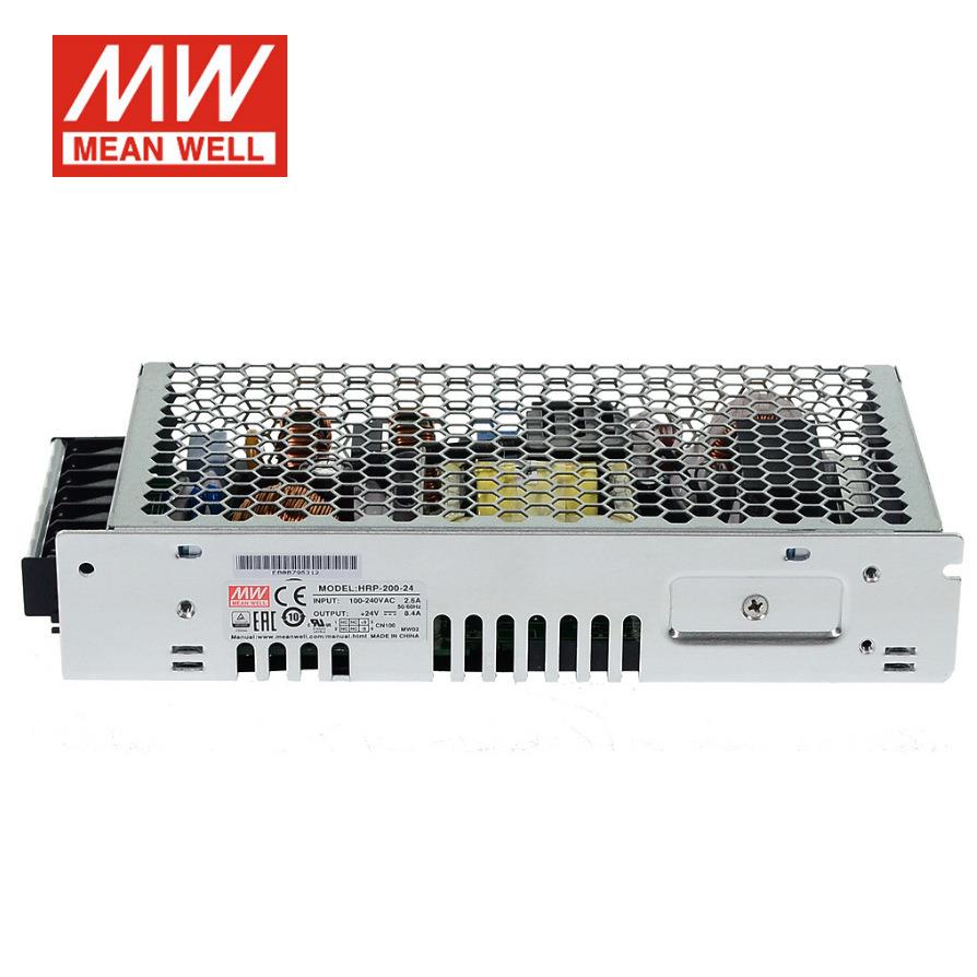 HRP-200明纬200W开关电源12V24V36V48V/3.3/5/7.5/15V带PFC功能