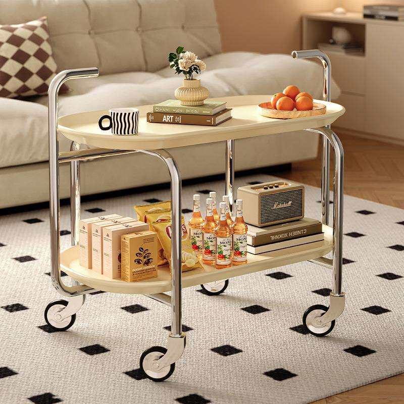 可移动边几茶几小户型客厅家用沙发边柜侧边柜新款小推车床头柜