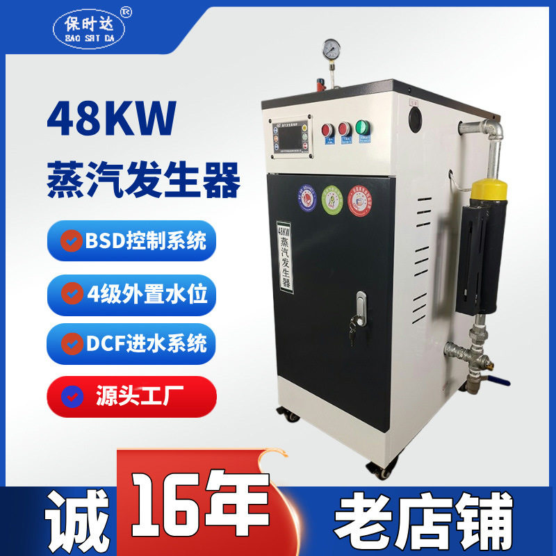 电加热36KW蒸汽发生器36kw全自动免监检服装厂熨烫洗涤设备酒