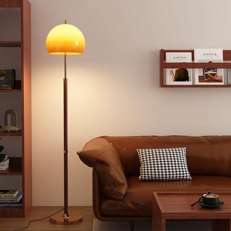 法式中古风落地灯客厅卧室床头氛围沙发边角轻奢高级摆件立式台灯