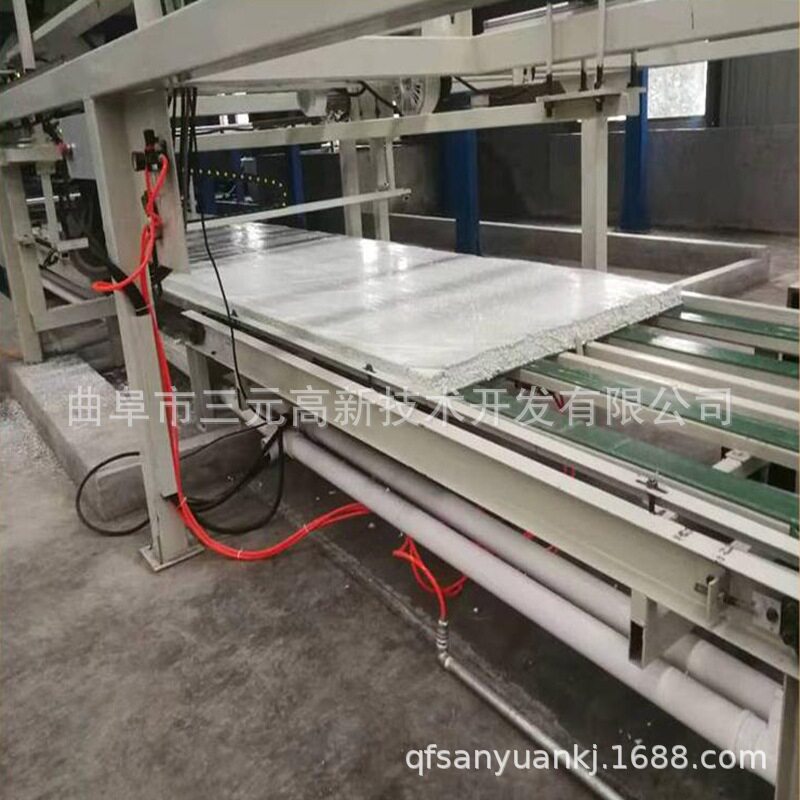 水泥纤维板生产设备秸秆防火板设备水泥纤维板设备生产工艺
