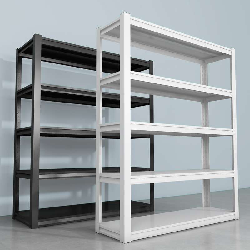 天台悦先加厚仓储货架置物架落地商用角钢货物铁架阳台储藏室家用