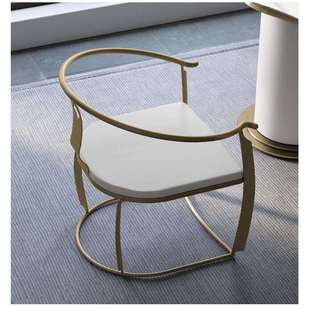 泡茶椅主人位新中式圈椅极简风设计师休闲椅客厅轻奢太师茶桌椅子