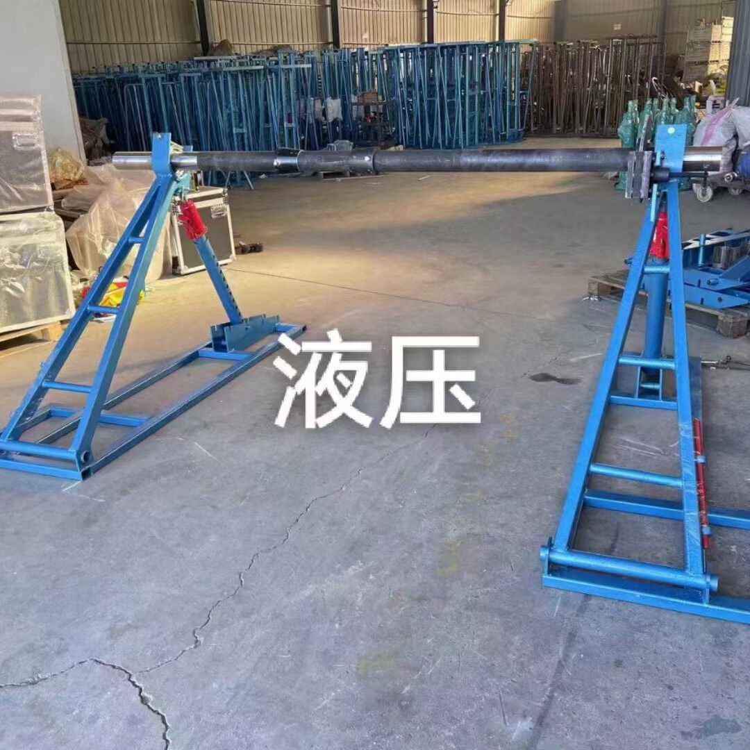厂家直供张力放线架电力施工液压张力架螺旋款带刹车张力放线架