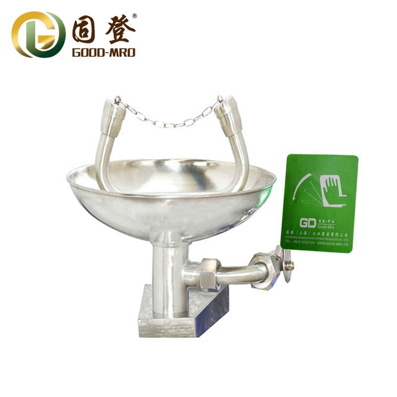 304不锈钢壁挂式洗眼器不锈钢洗眼器经济实用型洗眼器