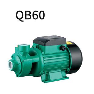 纯QB60外贸出口小型水泵370W增压水泵铸铁家用卧式陆上泵自吸泵
