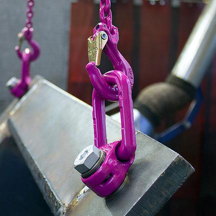 德国RUD进口侧向加长螺栓旋转吊环吊点VLBG原装路德万向吊环索具