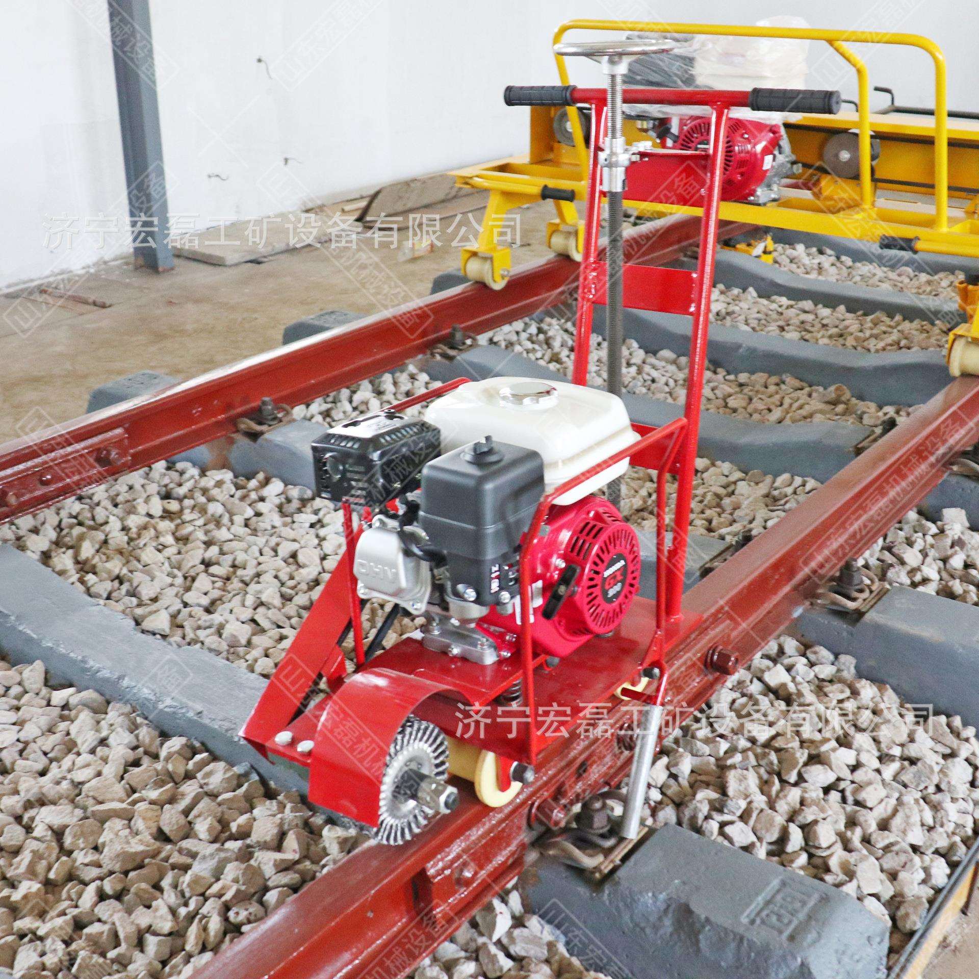 内燃钢轨除锈机手推式CS-1轨道平面打磨抛光机铁路踏面磨光机现货