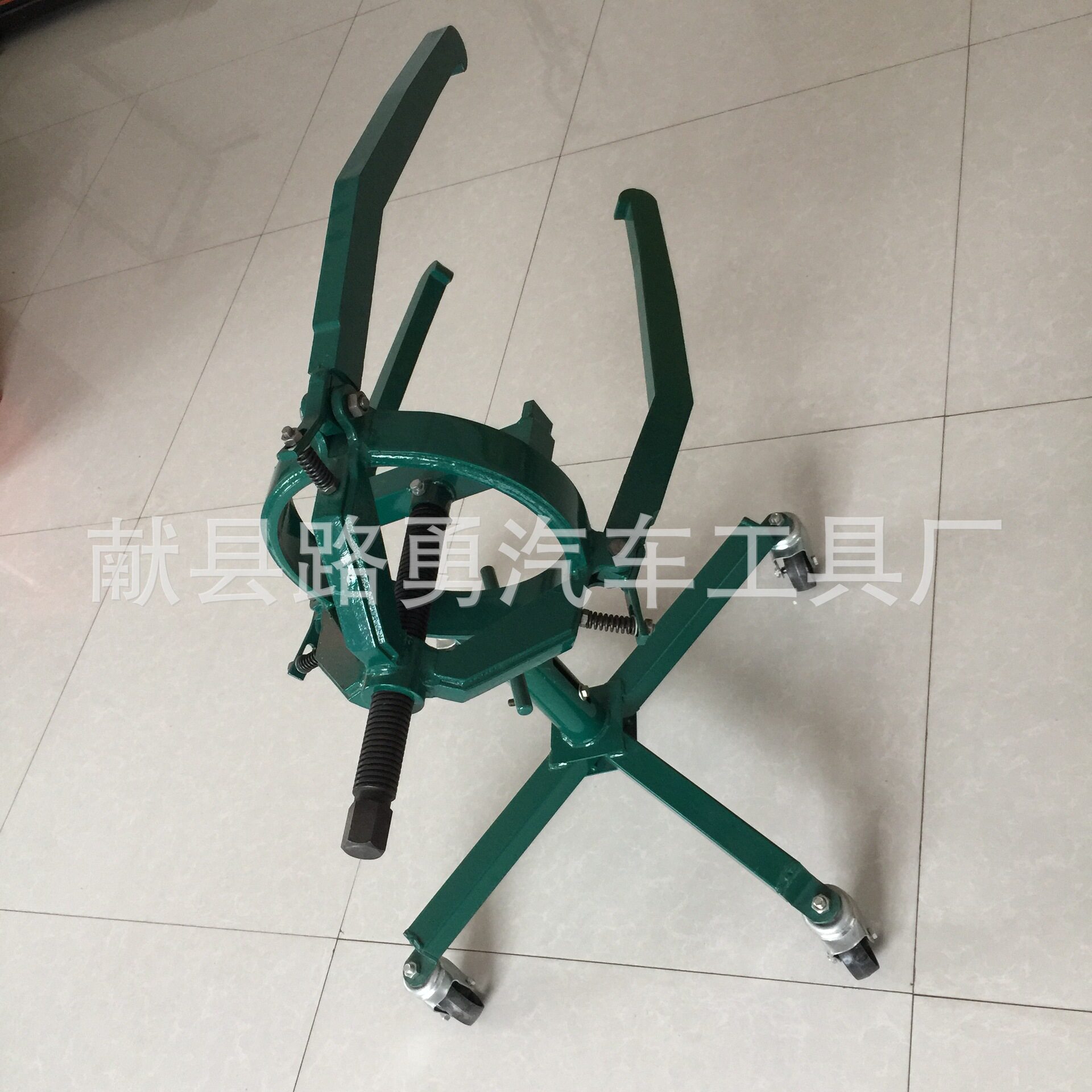 风动三爪式刹车锅取出器加大加厚刹车锅拉拔器大车刹车盆拉拔器