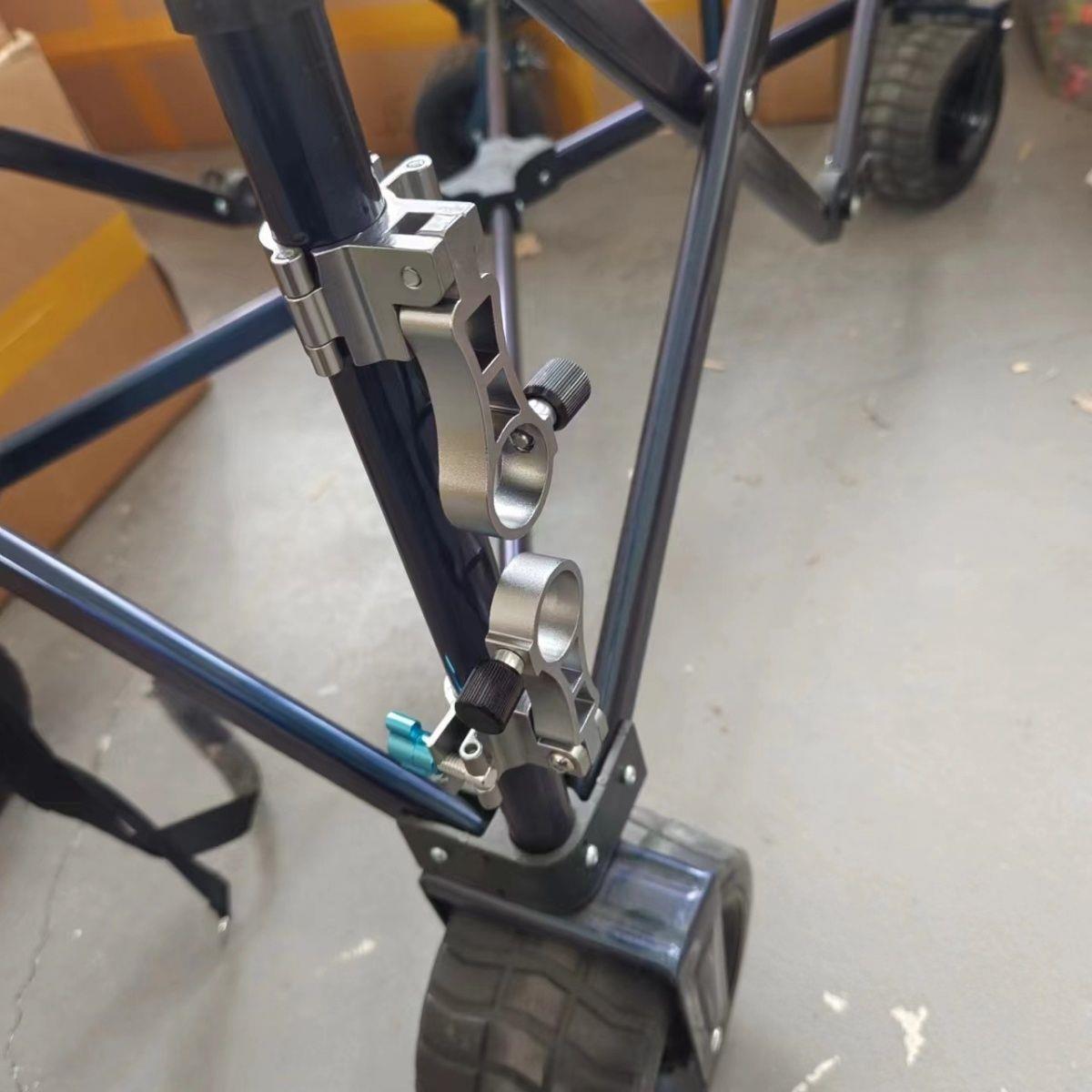 露营车遮阳伞可折叠固定器通用型固定夹钓伞架渔具钓椅钓伞配件