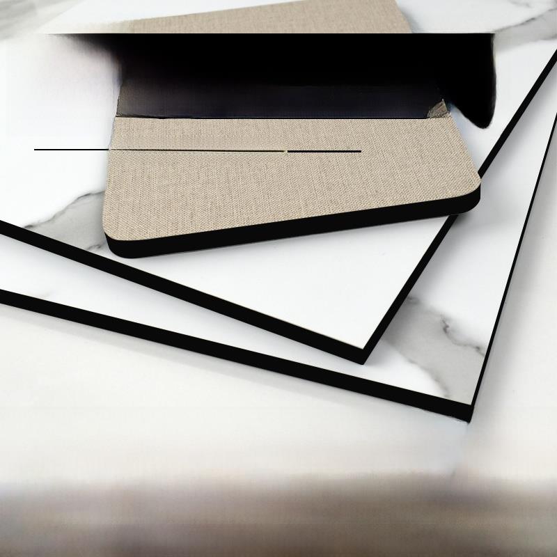 碳晶板SPC防撞板木饰面板竹炭木金属板工装酒店茶楼装饰板护墙板