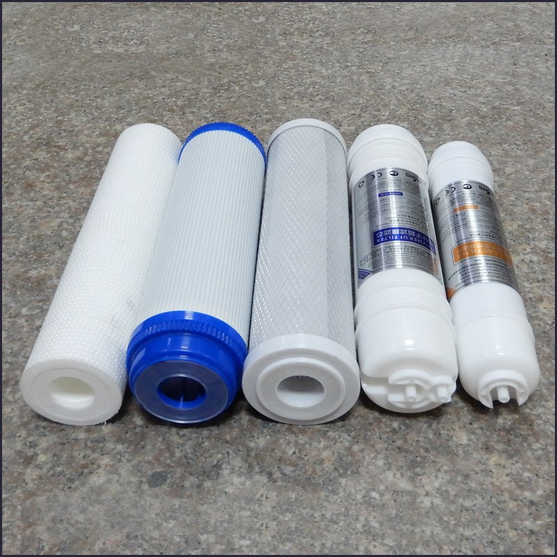 仕翰五级净水器滤芯套装 过滤A器直饮五级过滤净水机滤芯北方版
