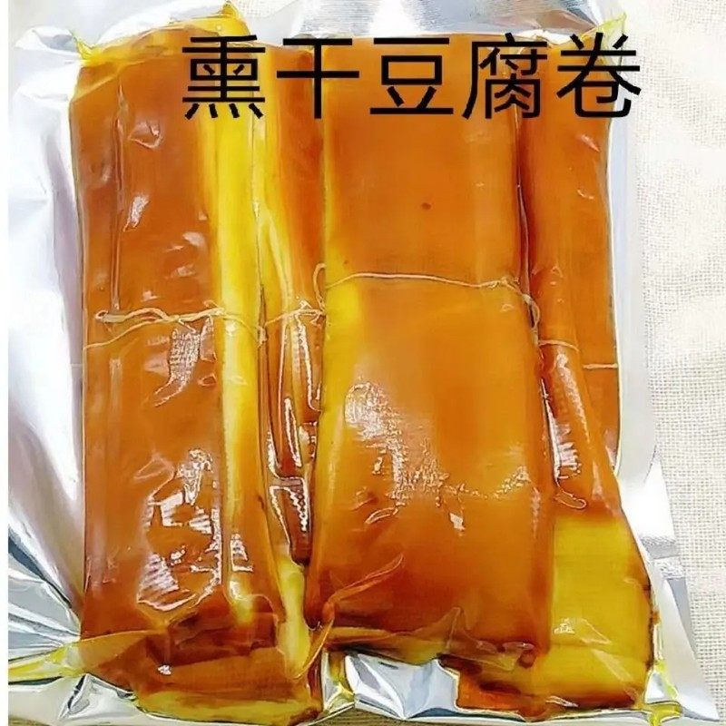 五香熏干豆腐卷东北特产豆制品鸡汁豆腐卷千张锦州豆皮卷熟食包邮