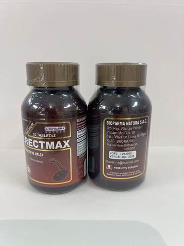 2瓶秘鲁进口男根果精片ErectMax上帝之根提纯片黑玛咖30粒/瓶正品