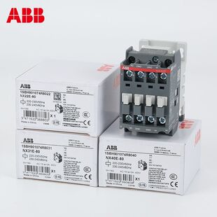 110 ABB中间继电器NX22E交流接触器式 AC220 NX40E 继电器NX31E
