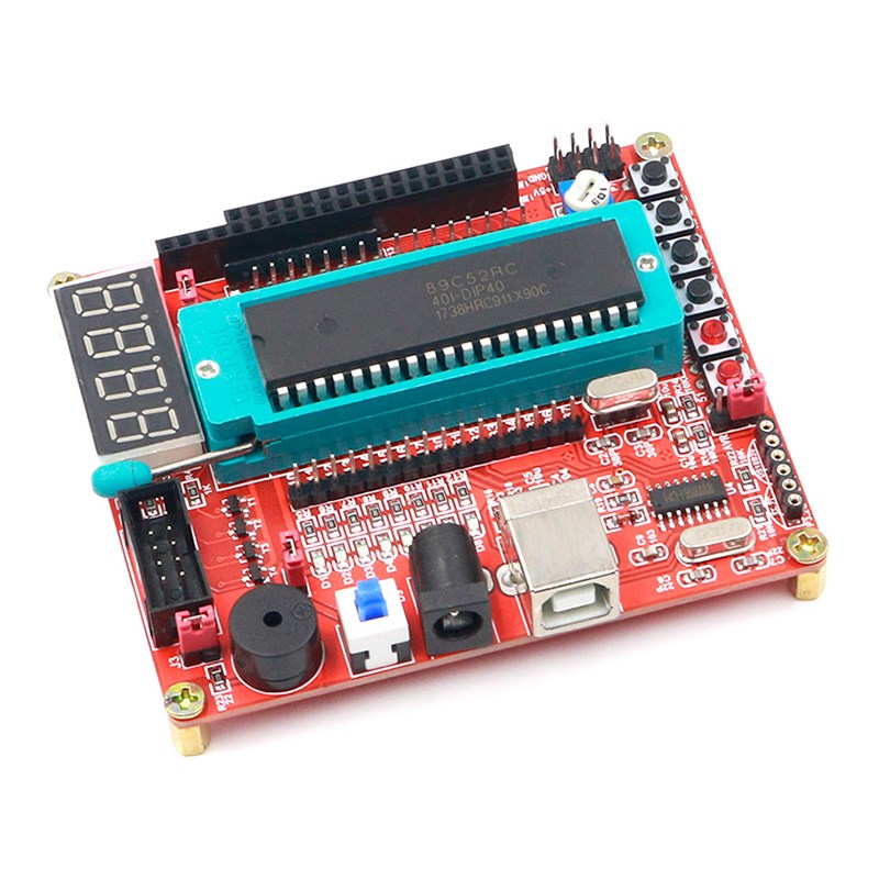 51单片机小型系统板/学习板/开发板 智能小车(支持AVR)