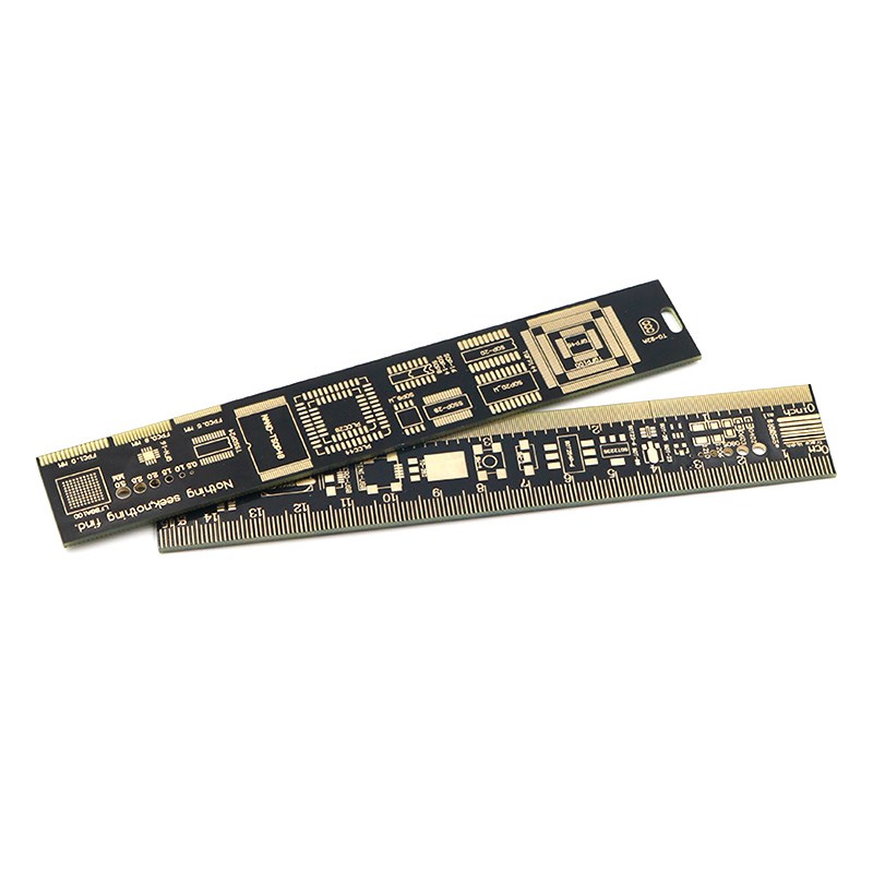 PCB Ruler PCB尺子电路板尺子沉金封装单位工程用电子工程师伴侣