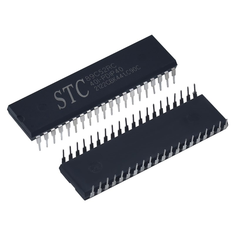 原装正品 直插 STC89C52RC-40I-PDIP40 单片机微控制器芯片
