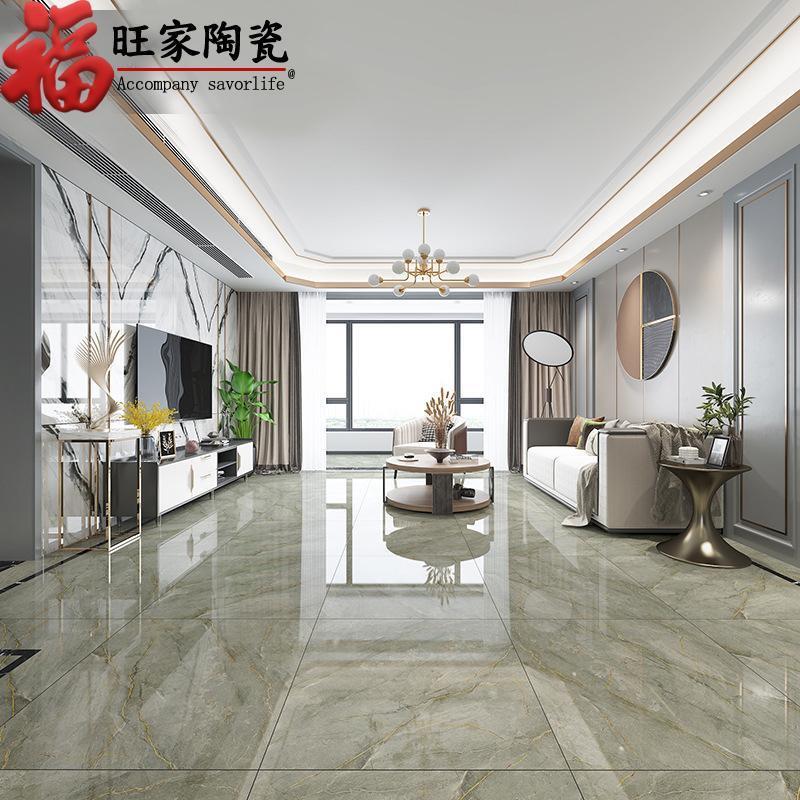 极速客厅地d板砖金丝釉全通体大理石瓷砖地砖800x800灰色连纹背景