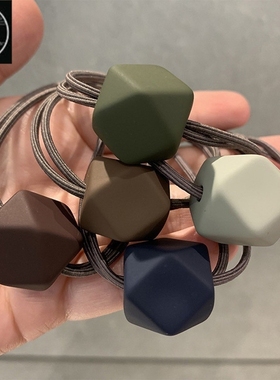 极速Fashion Squalre Elastic Hair Band Korea Hair Accessories