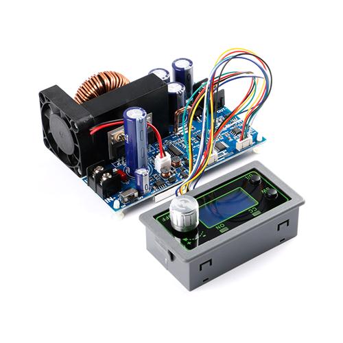 极速可调电c源模块 50V5A12A20A数控降压 电压电流表恒压恒流直流