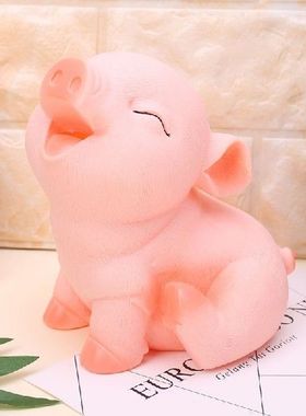 极速Pig Piggy Bank Coirn Money Cash Openable Collectible Sav