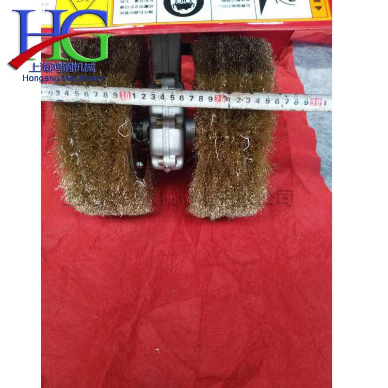 极速钢结构楼板生锈打磨机工地z脚手架钢管翻新机彩色钢瓦抛光除