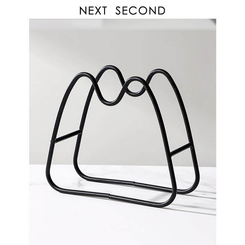 极速吐骨碟收纳层架厨n房整理架碟子餐碟沥水底座ins创意轻奢963