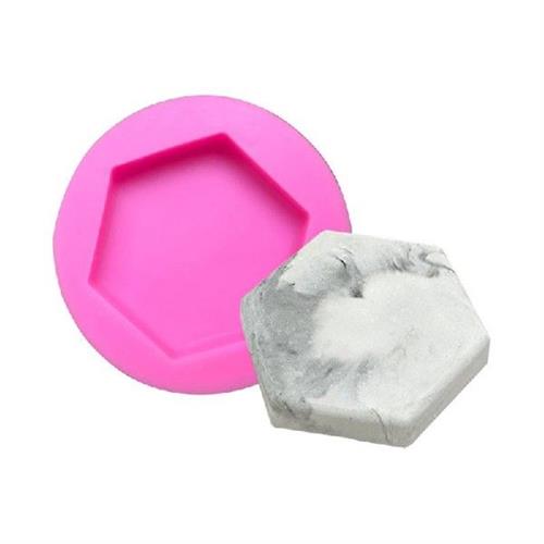 极速Hexagonal Fruit Plates Moulds Silicone Cake MouWsse For