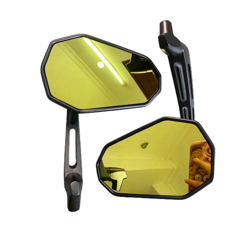 极速电动车摩托车防眩o目后视镜大视野凸镜小牛九号雅迪深远改装