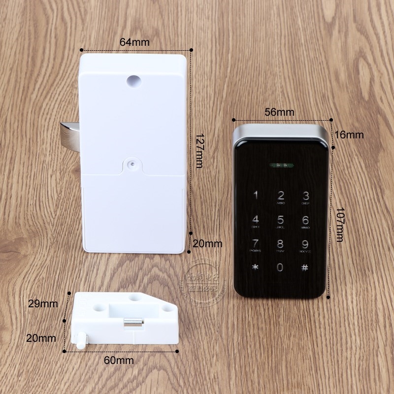 极速刷卡感应密码锁桑拿柜锁洗浴会所公共储物柜门锁抽.屉锁对开