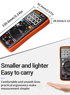极速ANENG AN113D AN8002 Digitzal Multimeter 6000 Counts DC/A