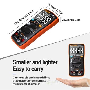 极速ANENG AN113D AN8002 Digitzal Multimeter 6000 Counts DC/A