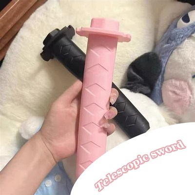 极速3D Preinting Telescopic Samurai Sword Retractable Katana