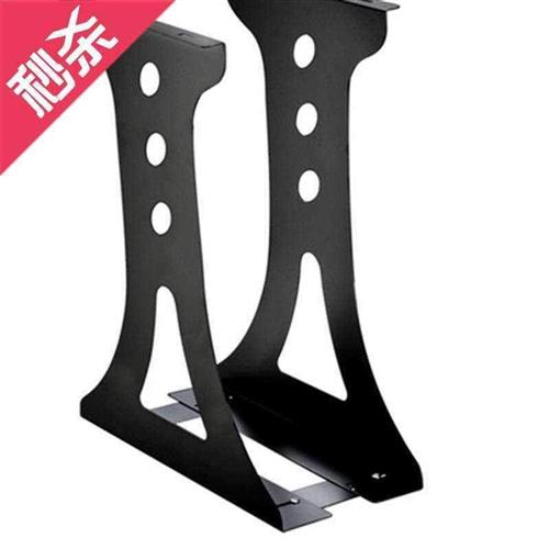 极速悬挂台式电脑主机架办公桌下机箱G托吊架固定e支架子壁挂托架