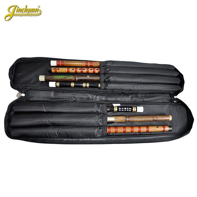 新品竹笛包七只75厘o米笛子包十只装90厘米1米便携笛箫保护套笛袋