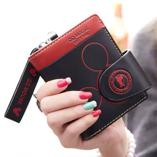 新品Fashion PU Leather Women Wallet Design Purse 2022Y Zippe