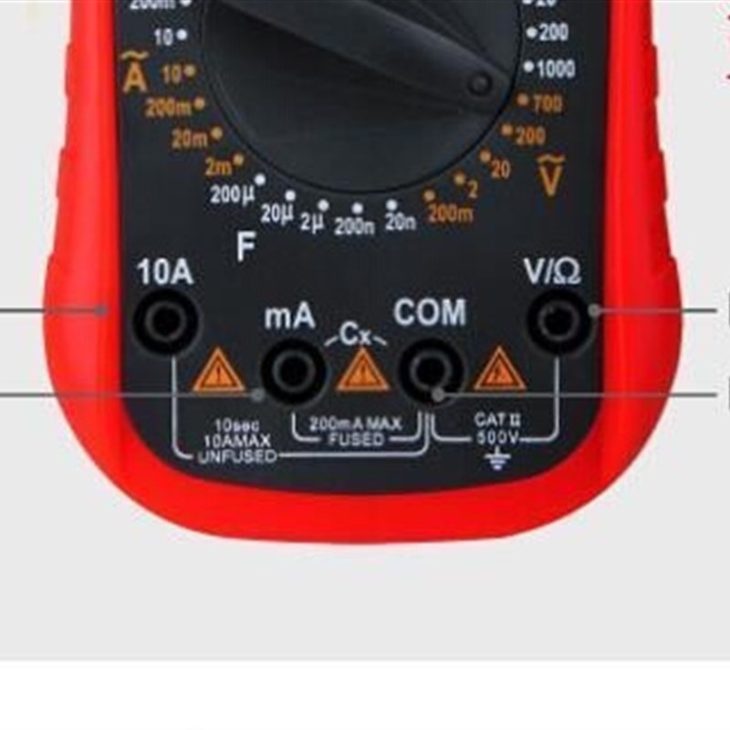 极速新品爆品爆厂促万用电表数字表电容表KG自动量程防烧电流表电