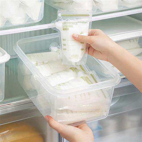 极速母乳冷藏盒冰箱收纳t盒家用储奶袋密封盒冷冻保鲜盒大号储存