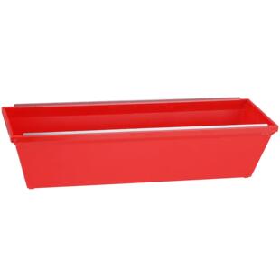 14寸塑料油灰槽红色 油漆泥瓦水泥槽 塑料油灰槽 ABS材质