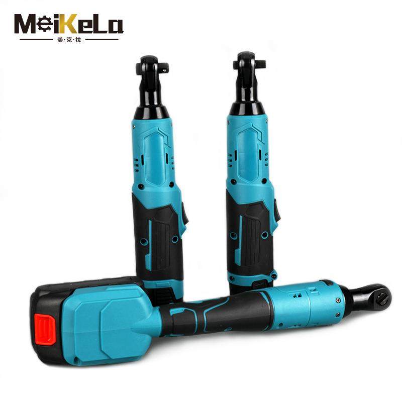 90度直角角向扳手电动充电棘轮扳手12V锂电舞台桁架安装工具