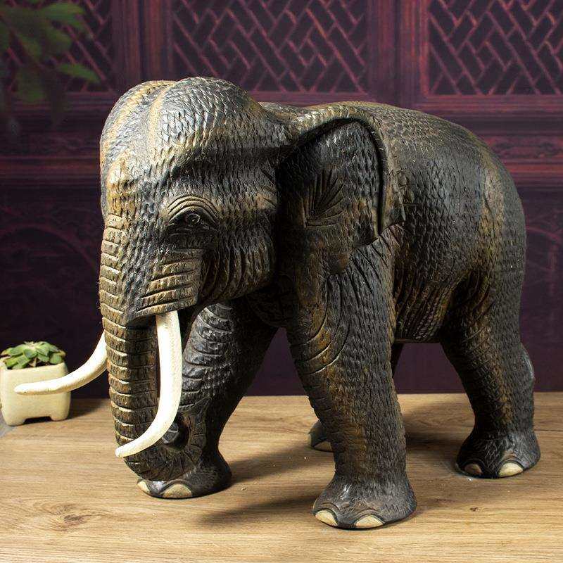 东南亚装饰品泰国实木大象桌面摆件泰式客厅办公室家居木雕工艺品,农机/农具/农膜,其它农用工具,淘宝优惠券,粉丝福利购,淘宝优惠卷
