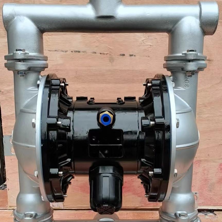 上海沪京气动泵 QBK-40PT/耐酸碱， 配套F46膜片 整体304不锈钢