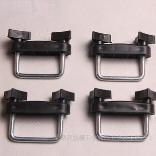汽车车顶行李架配件横杆横杠通用行李框固定夹扣夹子爪子支架卡扣