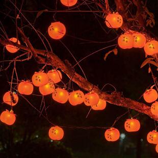 led过年彩灯太阳能柿子灯串防水户外庭院装饰灯挂树上喜庆氛围灯