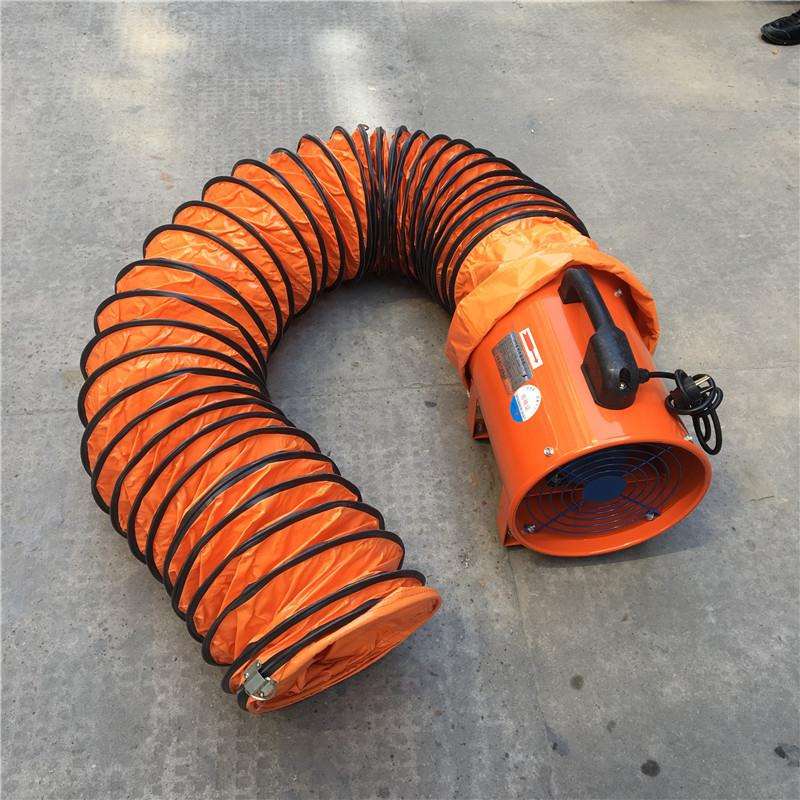 40公分PVC 矿用抽送风管 16寸隧道船舶通风管移动风机伸缩管400mm