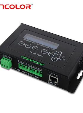 定时LED调光器 BC-322-6A LED植物灯水族灯控制器（视频）