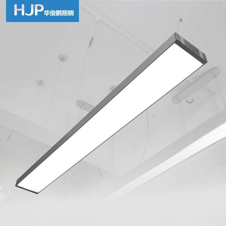 厂家 中式铝材吊线灯 办公照明支架灯 简约办公照明灯饰 28W