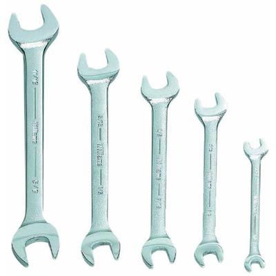 英制双开口扳手 5件套英制开口扳手套装 WS-1705A