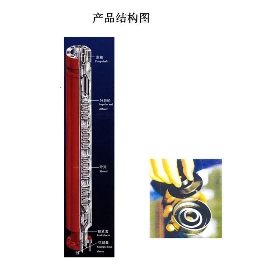 QYDB石油潜油电泵 原油采集抽油泵 耐高温石油泵 型号齐